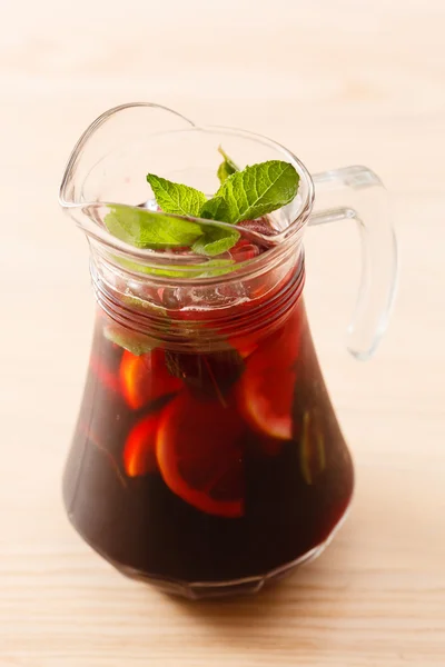 Kırmızı Sangria — Stok fotoğraf