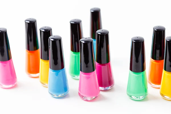 Nail polish bottles — Stock Photo, Image