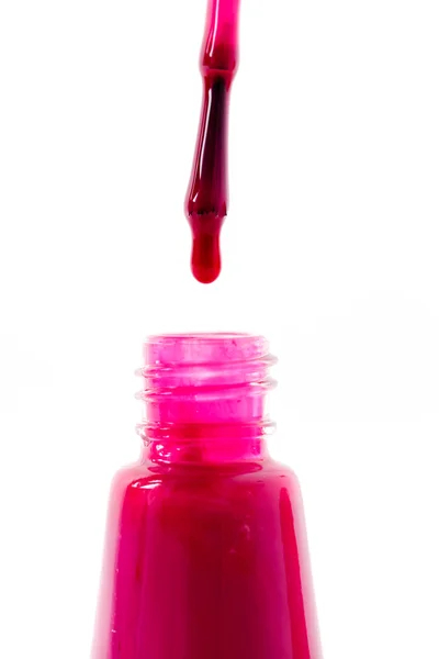 Bottiglia smalto per unghie — Foto Stock