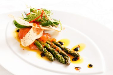 Roasted asparagus