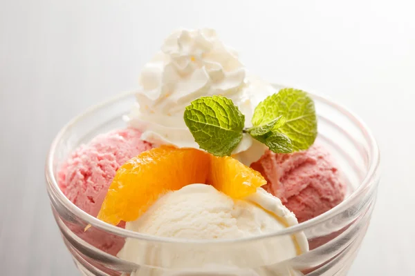 Gelato all'arancia — Foto Stock