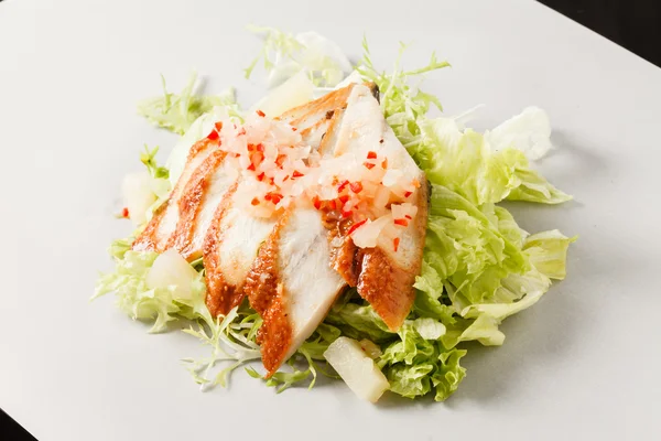 Eel salad — Stock Photo, Image