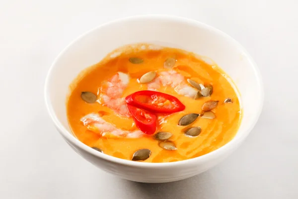 Sopa de calabaza — Foto de Stock