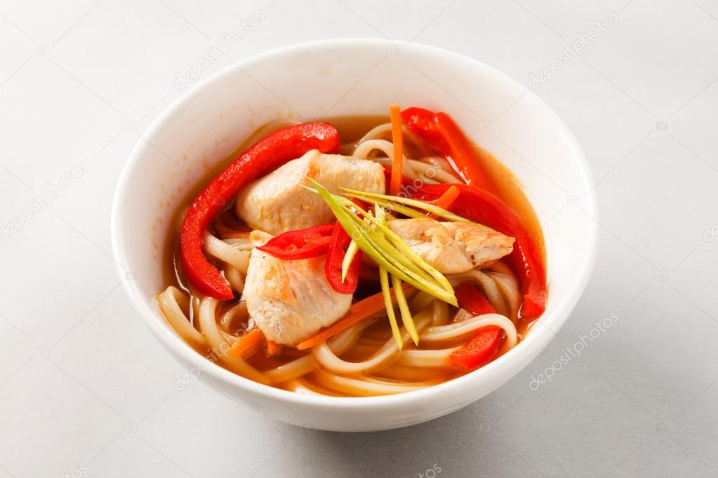 Japanese soup — Stock Photo © Shebeko 54579373