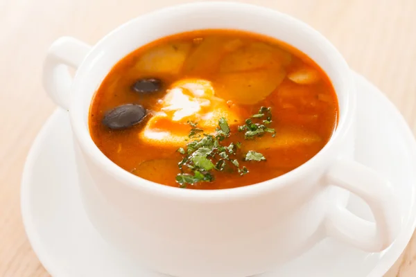 Sopa de carne — Foto de Stock