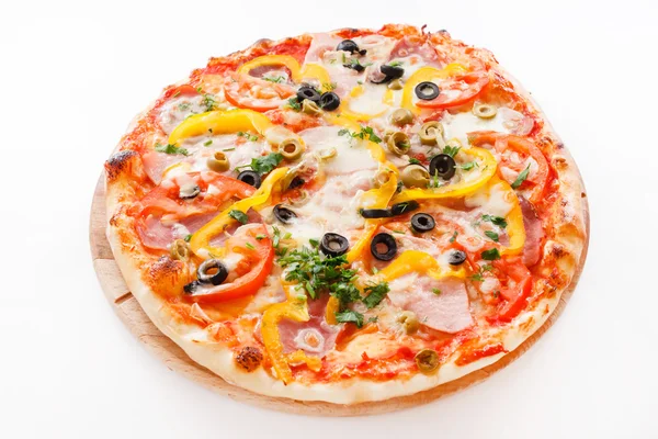 Välsmakande pizza — Stockfoto