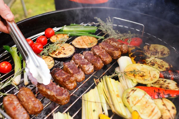 Grillad kebab — Stockfoto