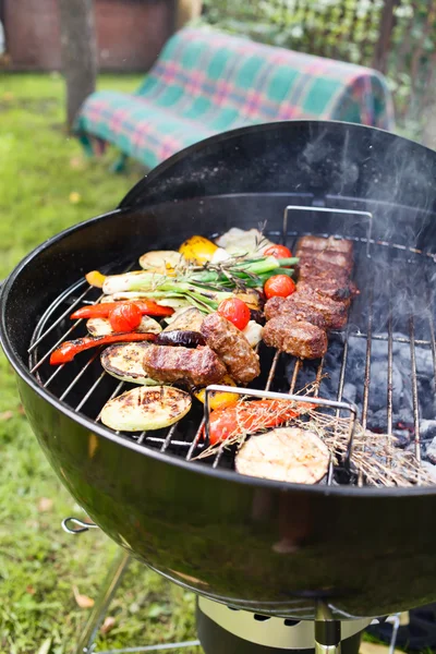 Gegrillter Dönerspieß — Stockfoto