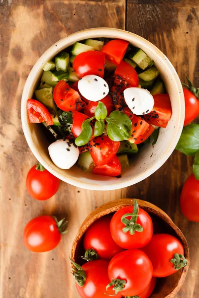 番茄沙拉 — 图库照片