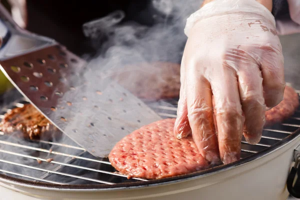 Piquenique de churrasco — Fotografia de Stock