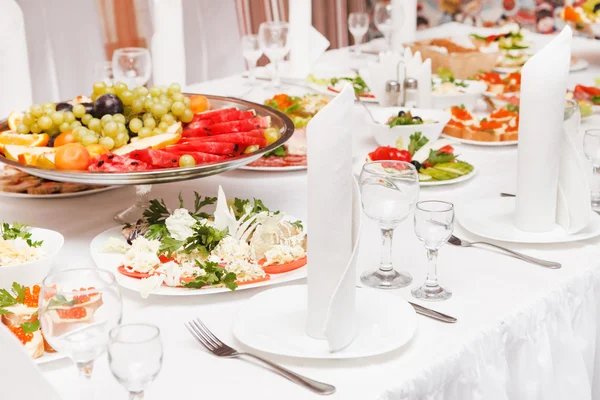 결혼식 식탁 — 스톡 사진