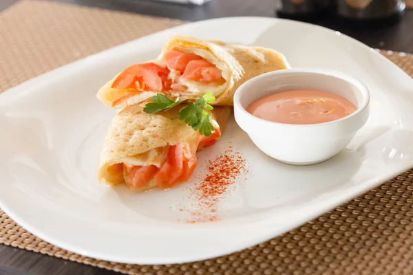 Frühstück im Hotel — Stockfoto