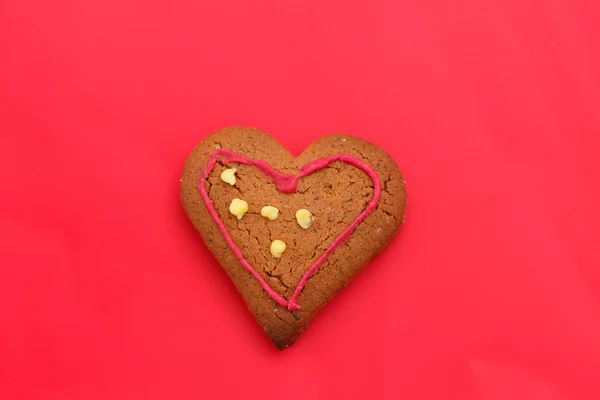 Galleta del corazón — Foto de Stock