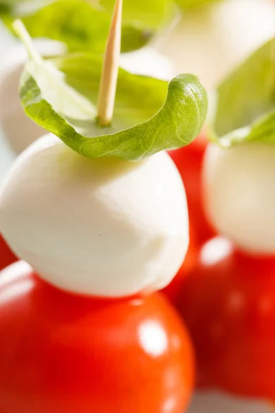 Tomate e mussarela — Fotografia de Stock