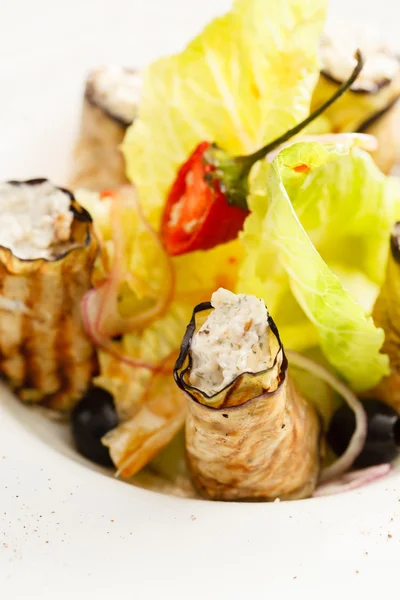 Eggplant rolls — Stock Photo, Image