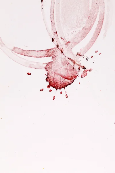 Wine stain on white — Stock Photo, Image