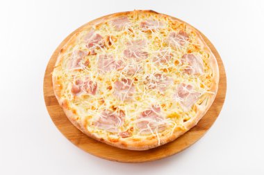 Jambonlu pizza.