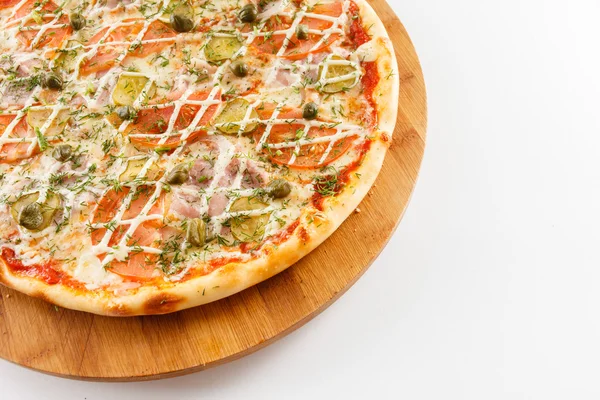 Välsmakande pizza — Stockfoto