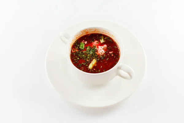 Beetroot soup — Stock Photo, Image