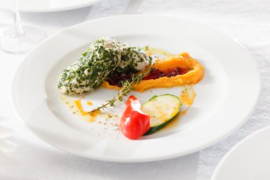 Sebzeli tavuk pirzola