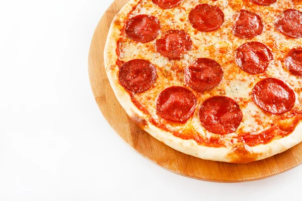 Pepperoni pizza — Stock fotografie