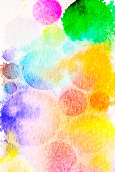 Watercolor splashes — Stock Photo, Image