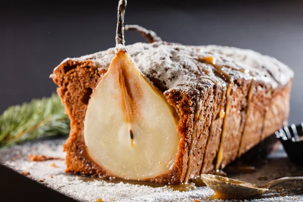 Torta di pera — Foto Stock