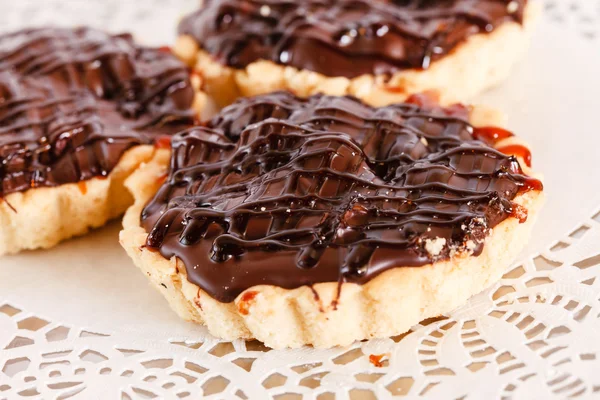 Tartas de chocolate — Foto de Stock