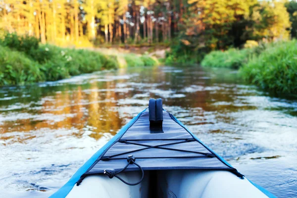 Kayak on river — Stock Photo, Image