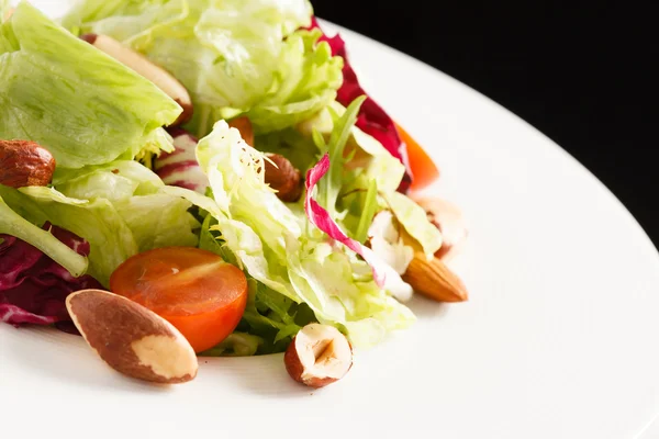 Healthy salad on plate — Stock Photo, Image