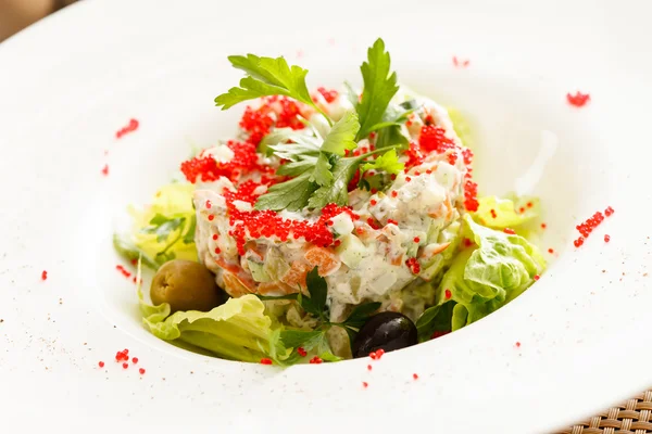 Salade russe aux olives — Photo