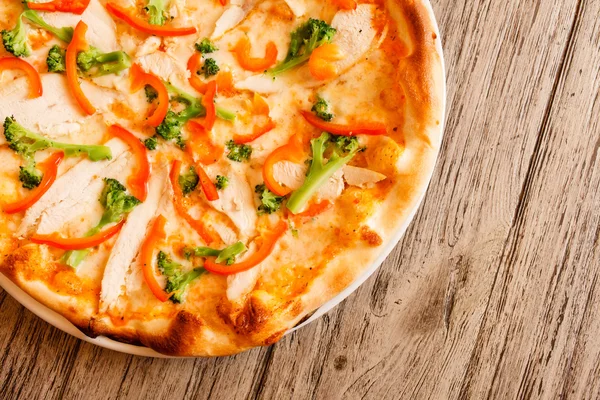 Leckere Pizza — Stockfoto