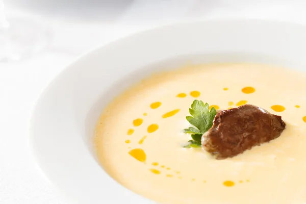 Cream soup — Stock Photo, Image