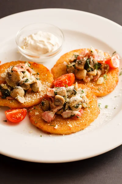 Potato pancakes — Stock Photo, Image