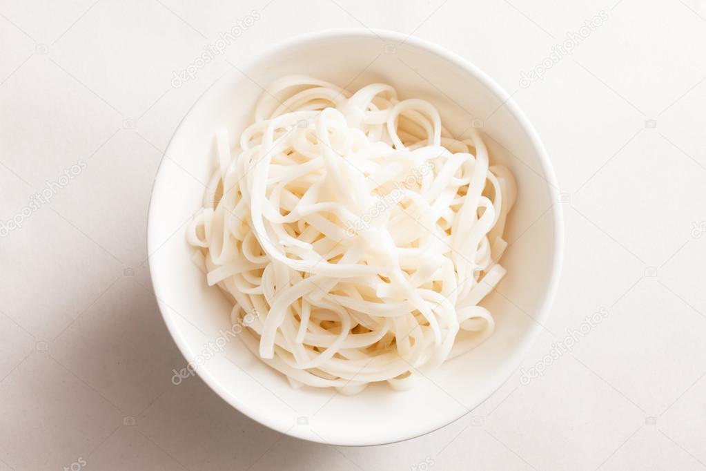 Noodles in bowl