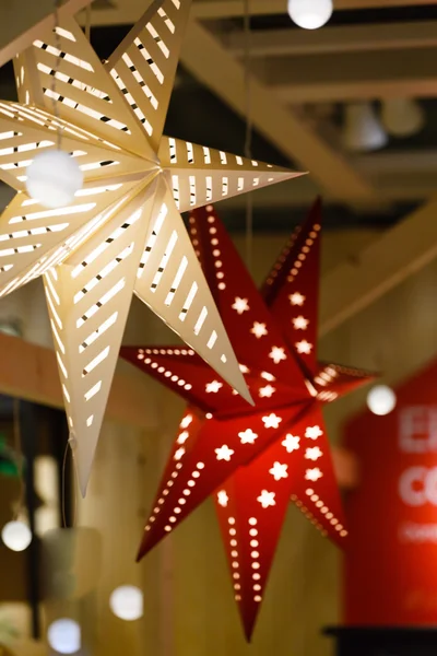 Christmas stars closeup — Stock Photo, Image