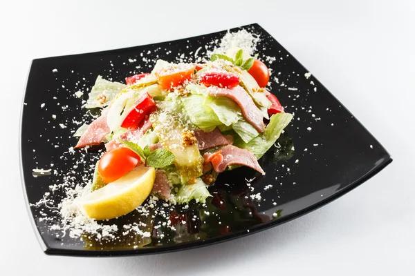 Tasty salad closeup — Stock Photo, Image