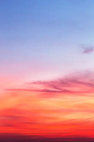 분홍색 일몰 하늘 — 스톡 사진