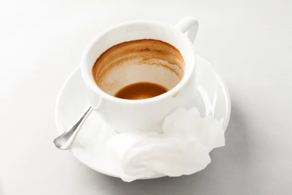 Empty coffee cup — Stock Photo, Image