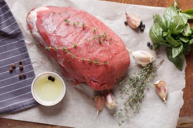 çiğ et baharatı ile