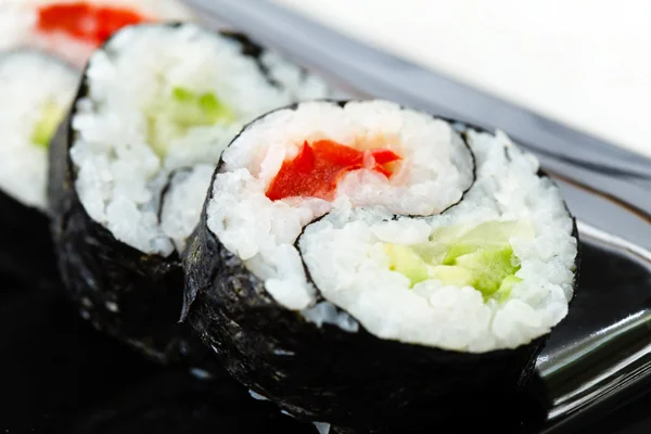Japon deniz ürünleri suşisi. — Stok fotoğraf