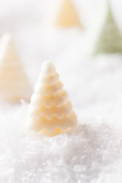 Sugar Christmas trees — Stock Photo, Image