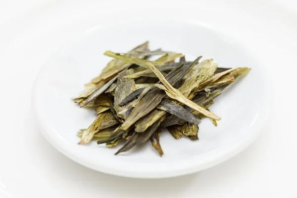 Hojas de té verde — Foto de Stock