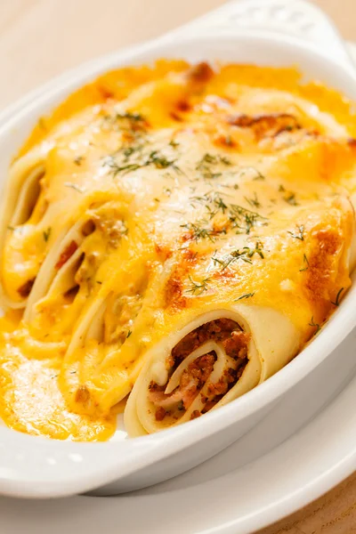 Kavrulmuş krep etli