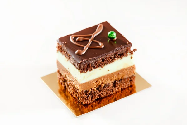 Pastelaria de chocolate Opera — Fotografia de Stock