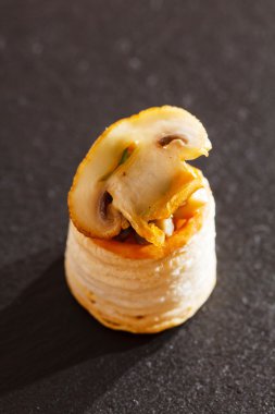 Mantar ile tatil Snack