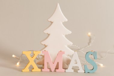 Noel ahşap dekorasyon