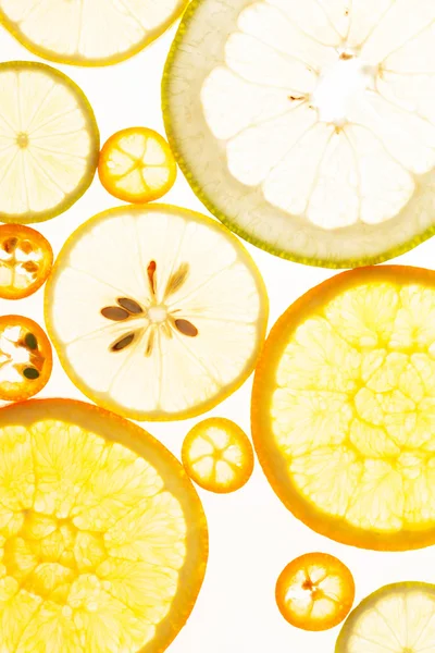 Citrus fruits closeup — Stock Photo, Image