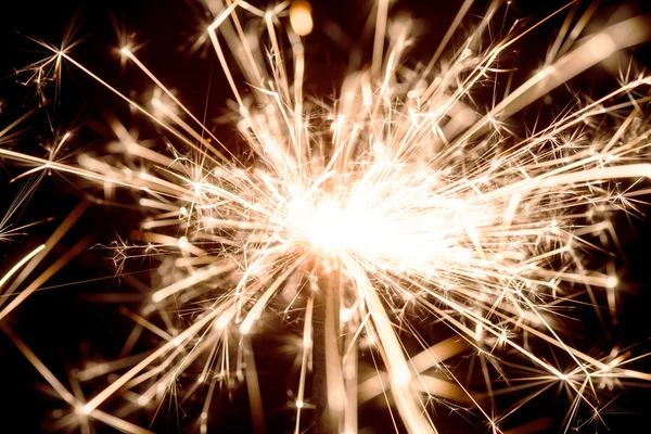 Bright holiday  sparkler — Stock Photo, Image