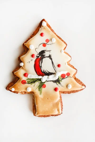 Biscuit d'arbre de Noël — Photo